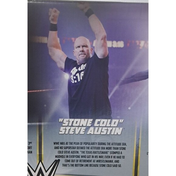 WWE Elite Collection Action Figures Hulk Hogan Rocky Maivia "Stone Cold" Steve A - Picture 9 of 12